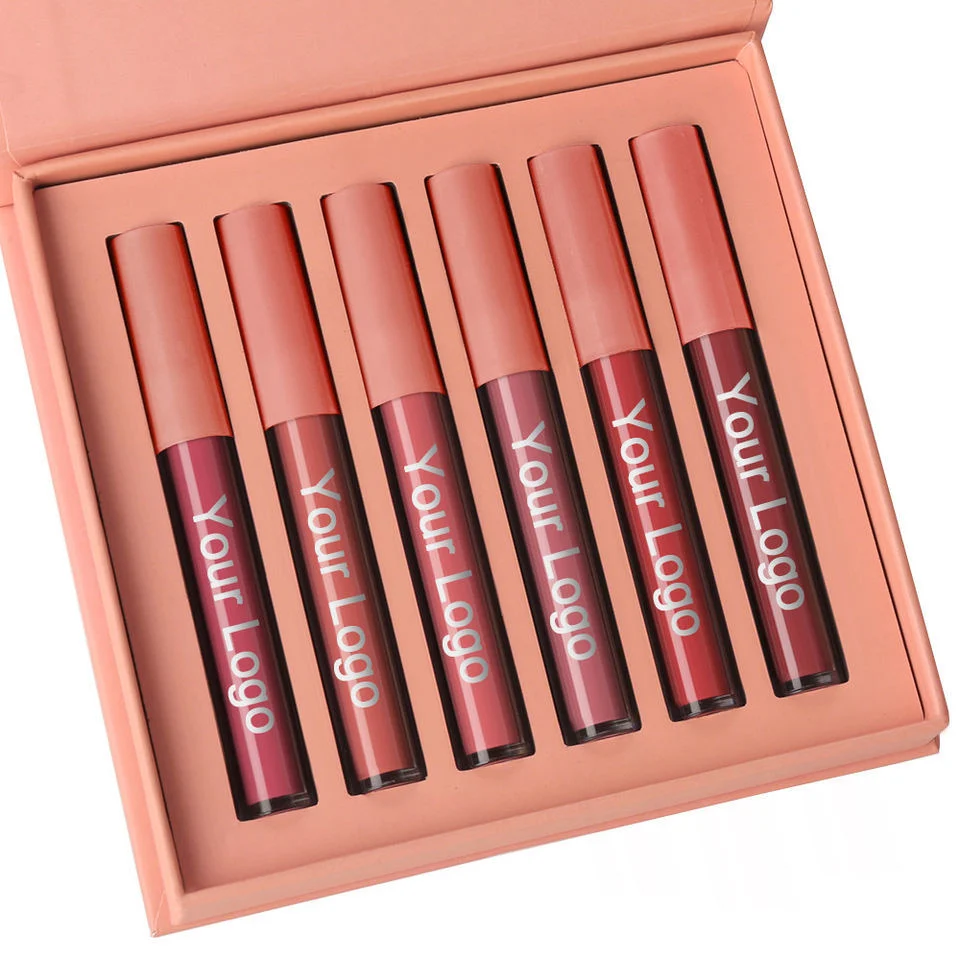 Wholesale Makeup Long Lasting Non-Stick Cup Customize Lip Gloss Gift Lipstick