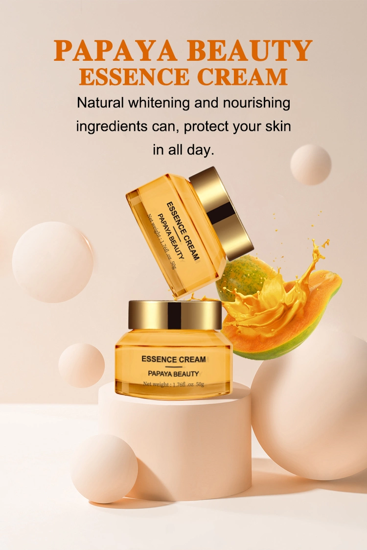 Wholesale New Product Anti Aging Papaya Whitening Face Cream