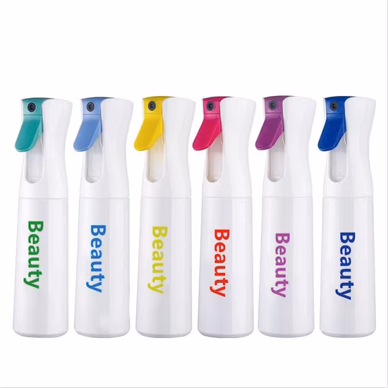 Flacone spray per acqua da 200 ml, 300 ml, 500 ml. Flacone continuo per capelli continui a nebbia fine